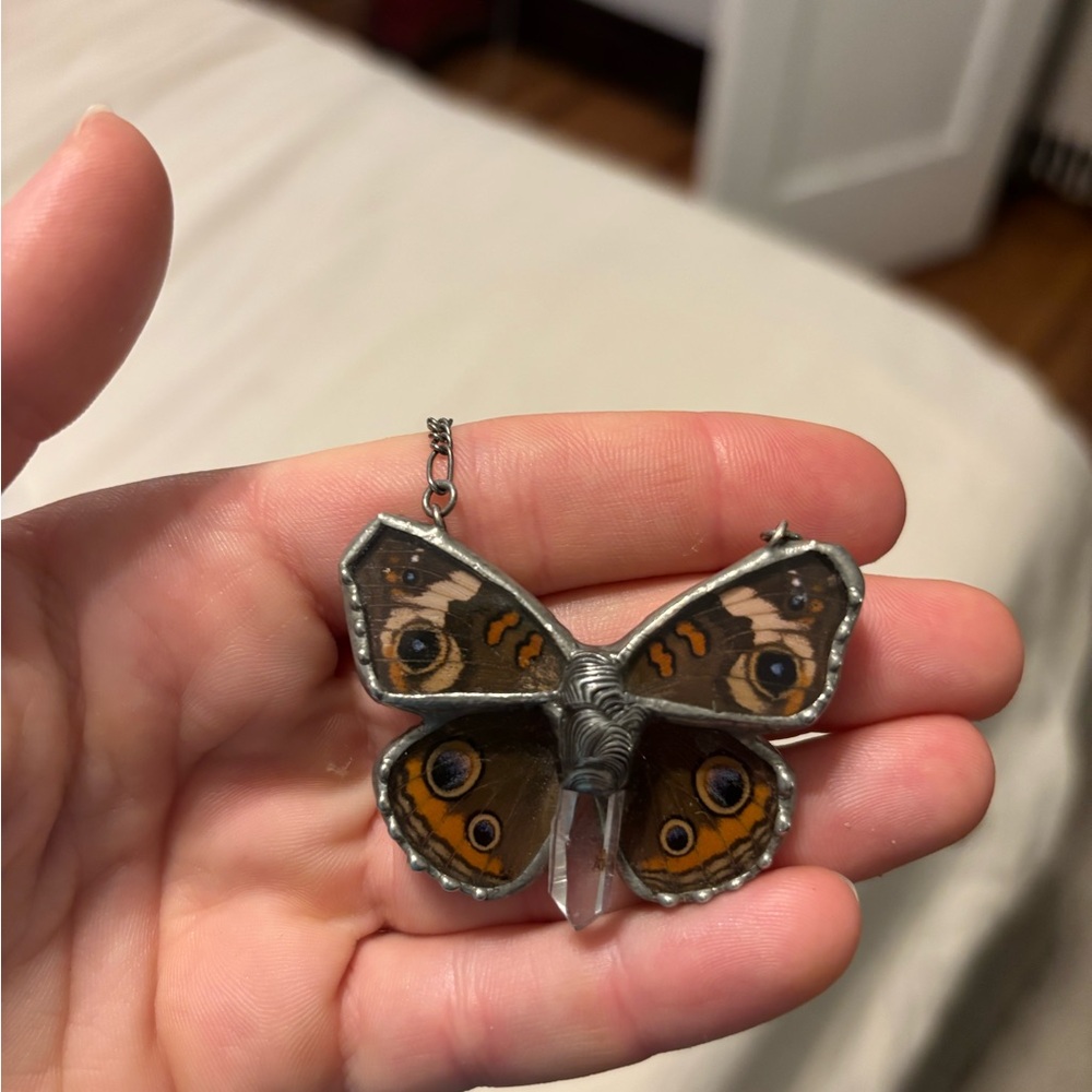 Butterfly Pendant Necklace